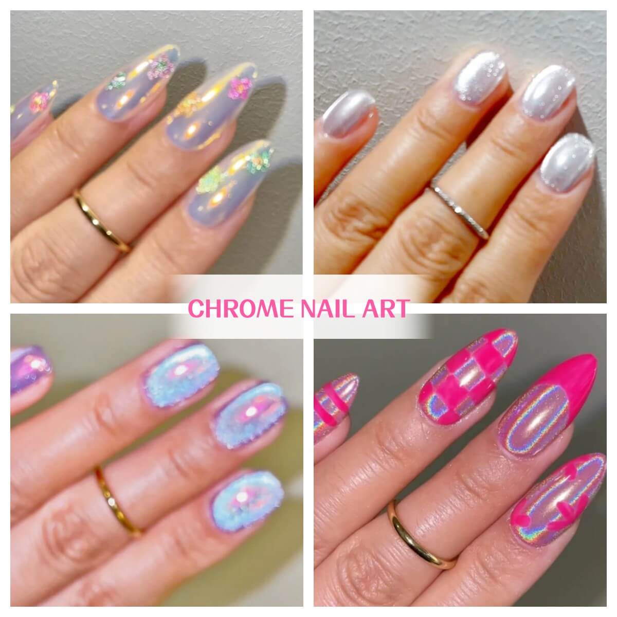 "Chrome Nails" Is the Perfect Manicure Trend To Revamp Your Summer Nails