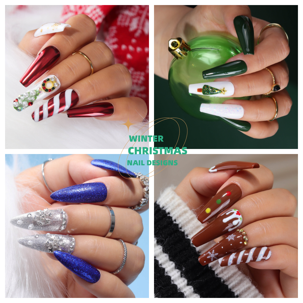 January Nail Designs That Shine This Winter