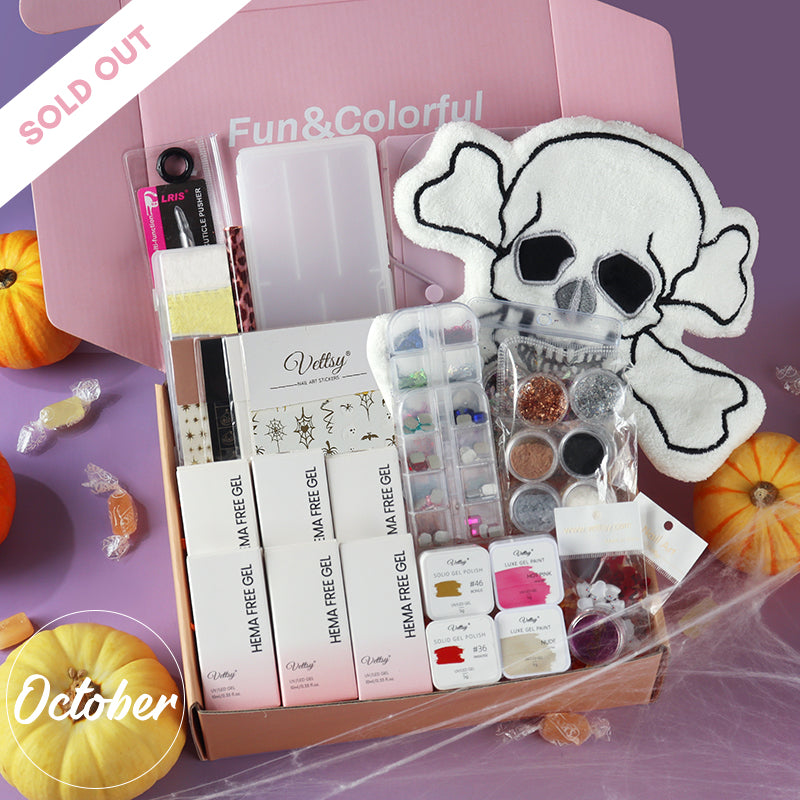 Monthly Subscription Nail Box-Deluxe