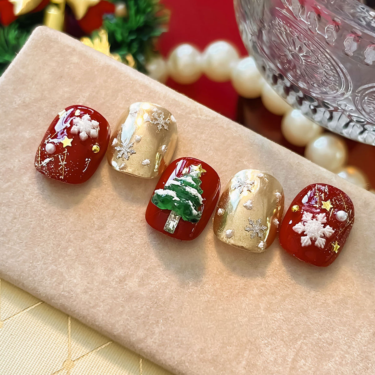 Snowflake Charm Set