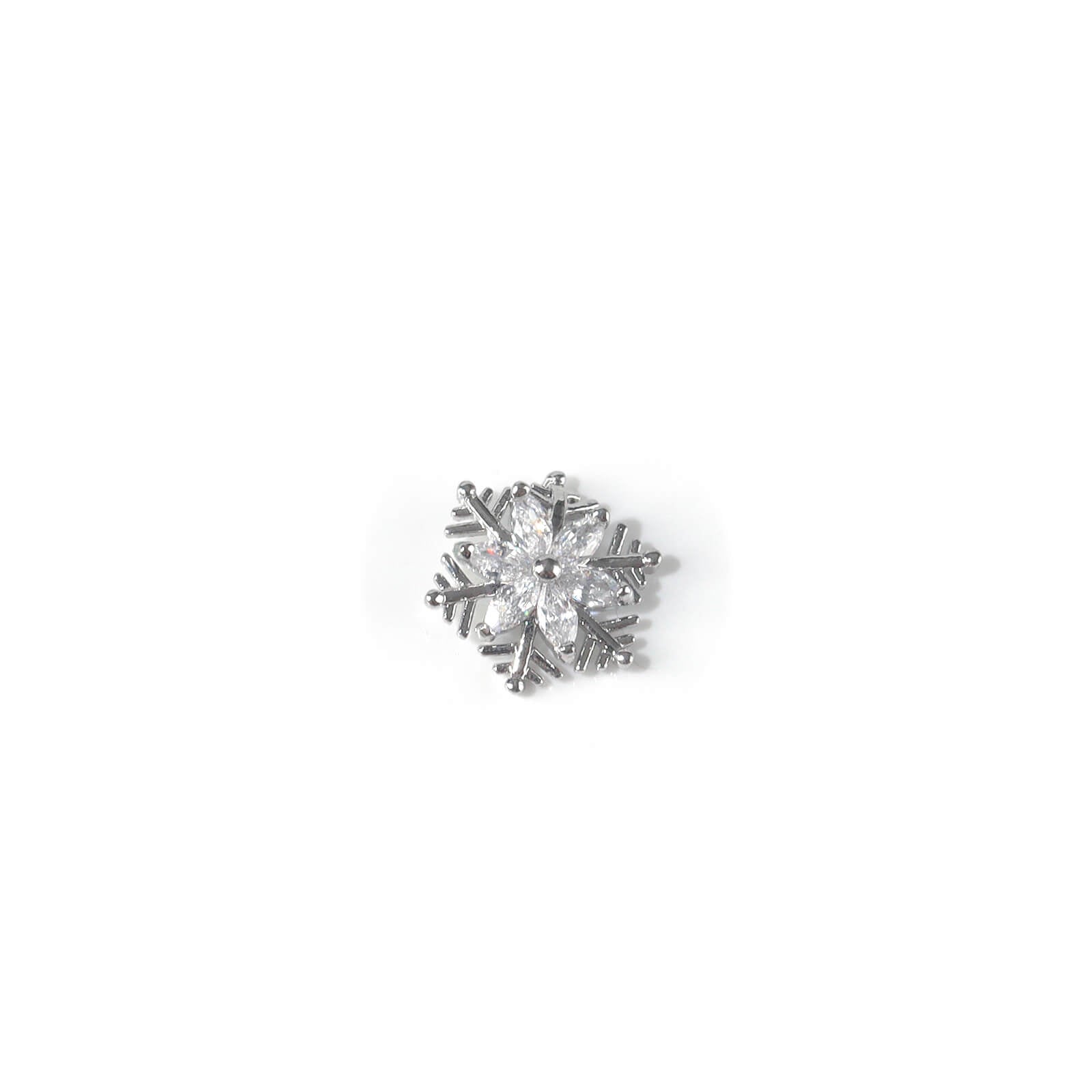 Snowflake Rhinestone Charms