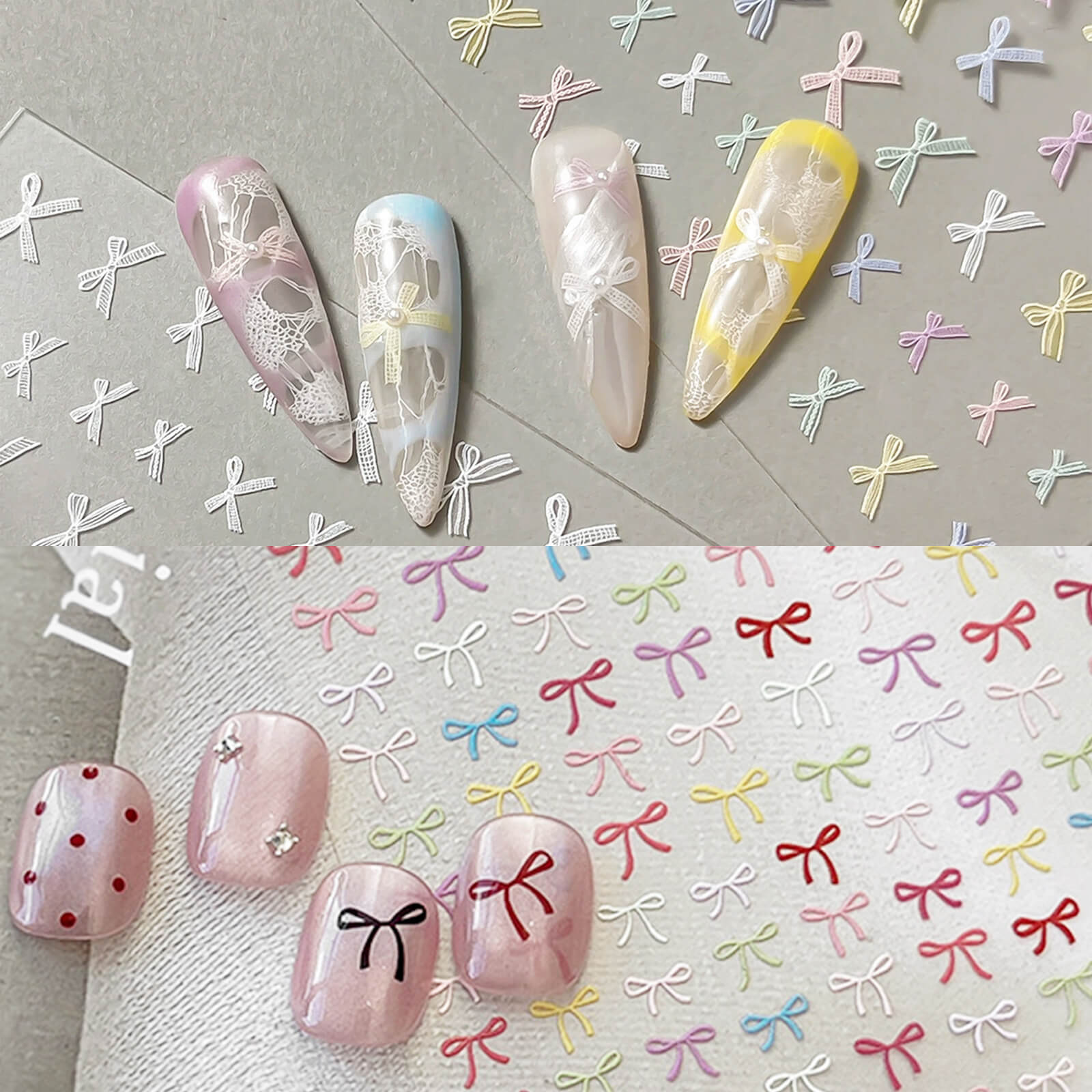 Nail Stickers-Bow