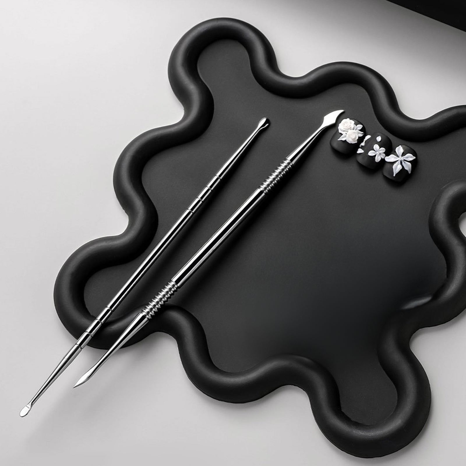 2-Piece-Metal -sculpting-nail-art-Tool-Set-display
