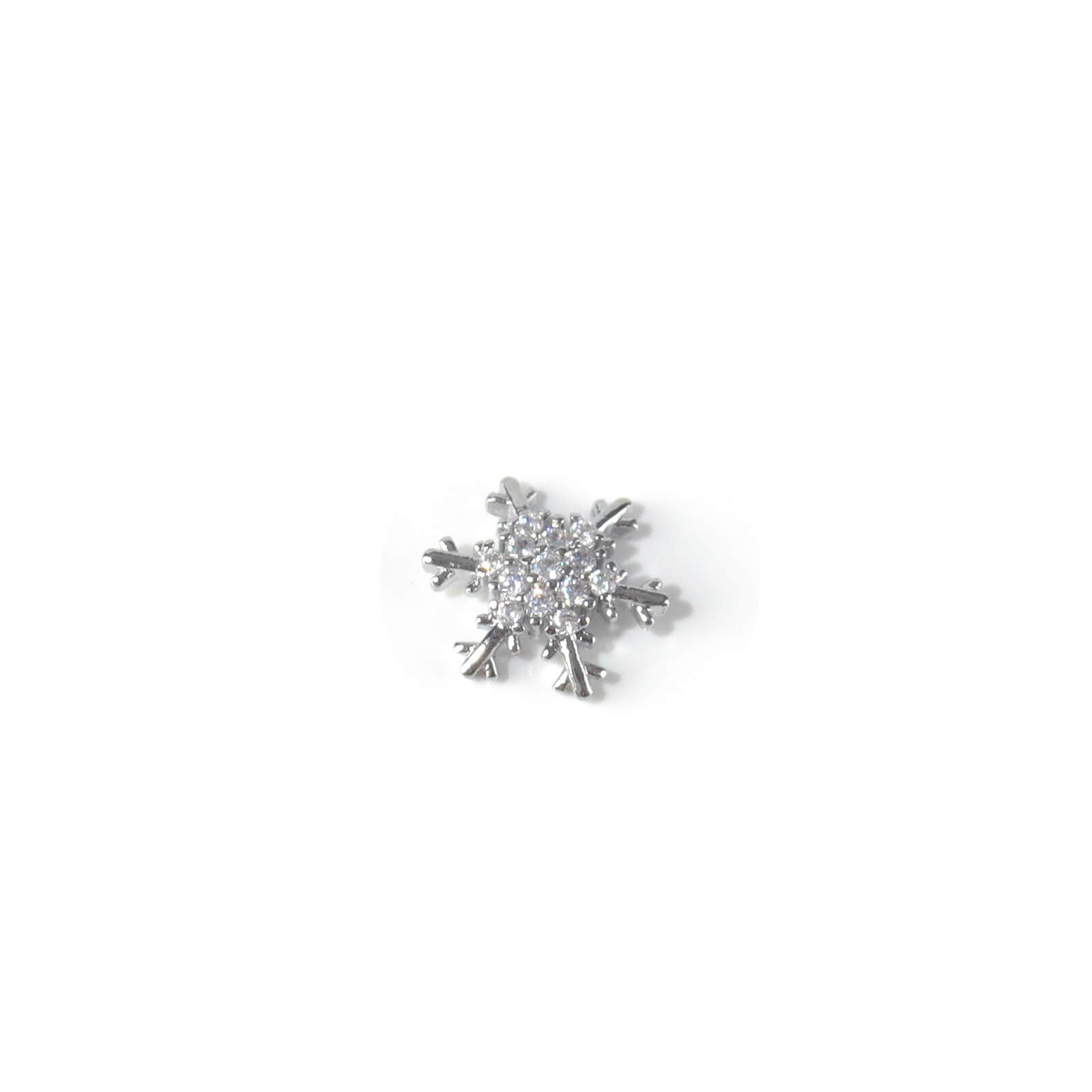 Snowflake Rhinestone Charms