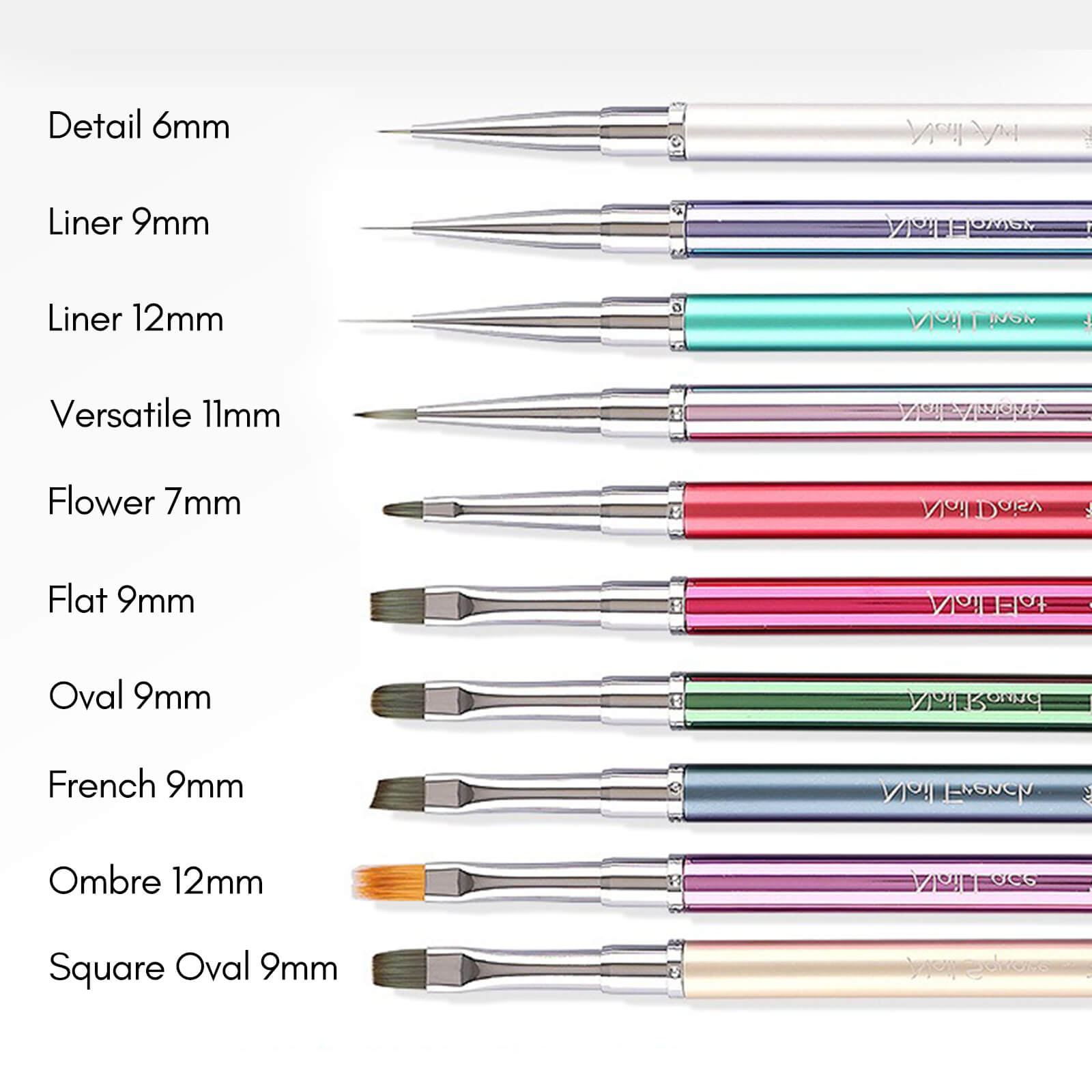 Brocha Crystal Liner - Mediana