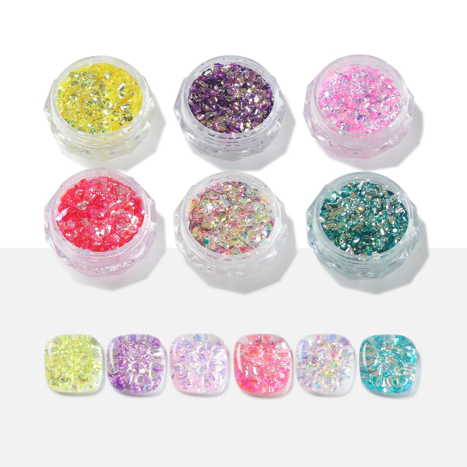 Bubble Glitter Set-Neon