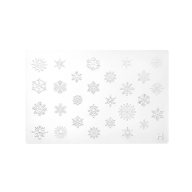 3D Silicone Nail Carving Mold Snowflake Butterfly Multi-Designs