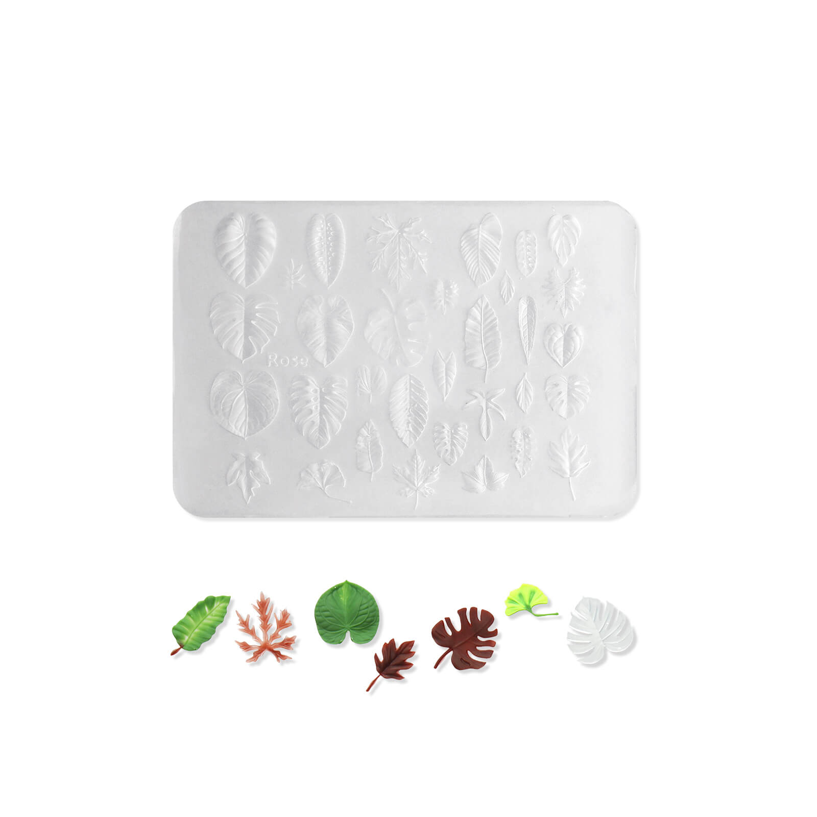3D Silicone Tropical Leaf Nail Art Mold-Monstera