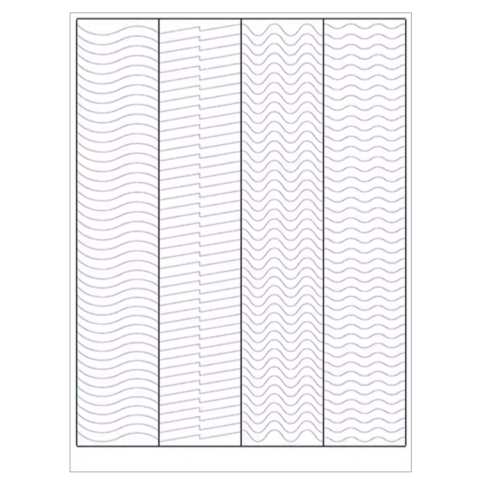 French Tip Guide Sticker Pro