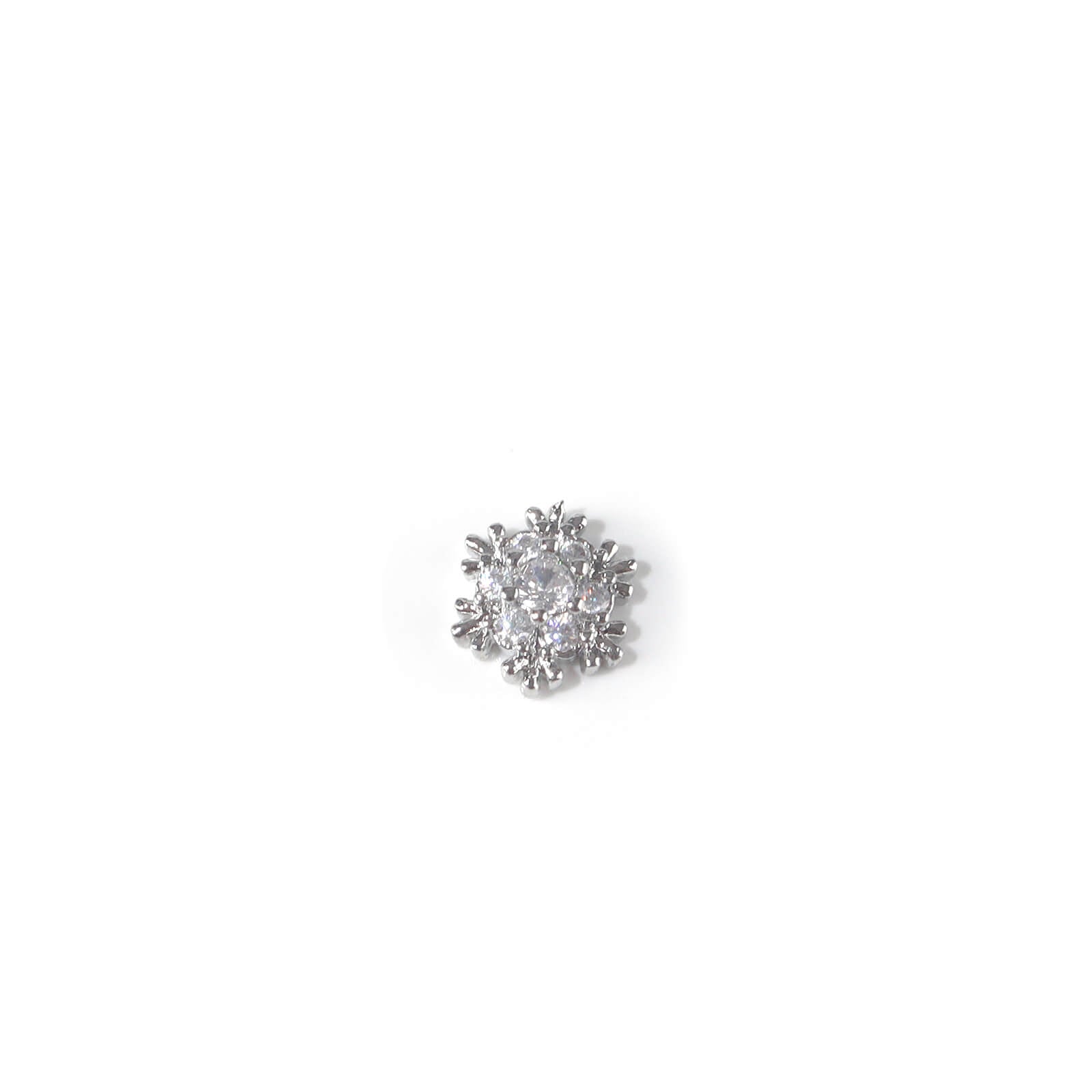 Snowflake Rhinestone Charms