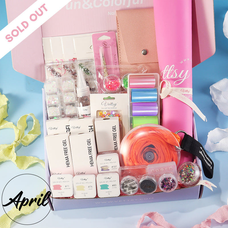 Monthly Subscription Nail Box-Deluxe