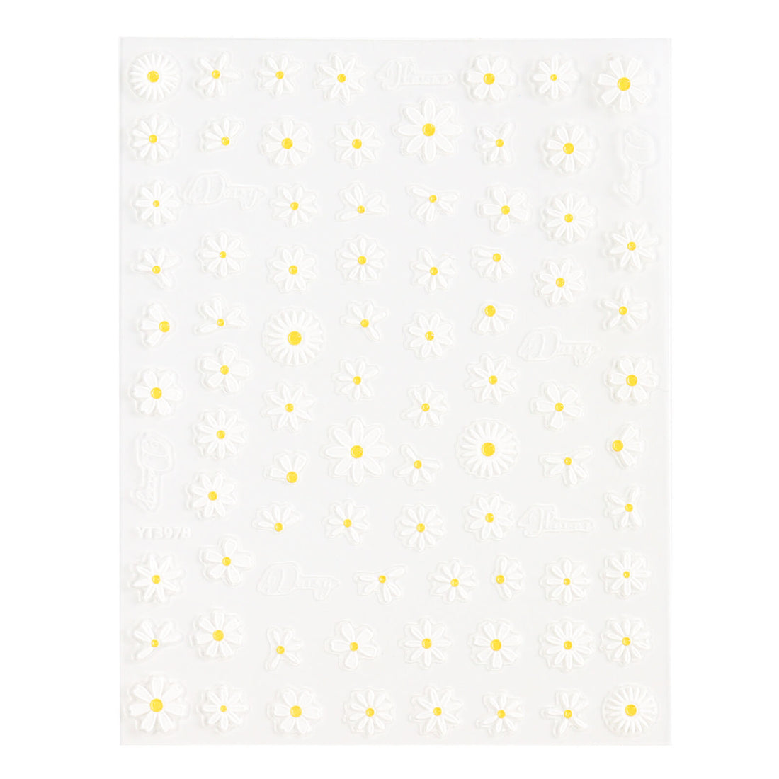 5D-Self-adhesive-Nail-Art-Stickers-daisy