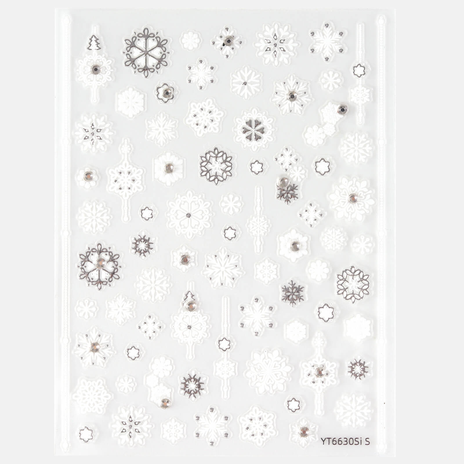 5D XMAS & Snow Nail Sticker
