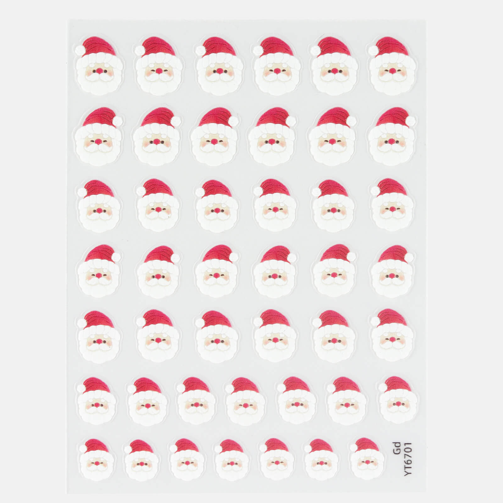 5D XMAS & Snow Nail Sticker