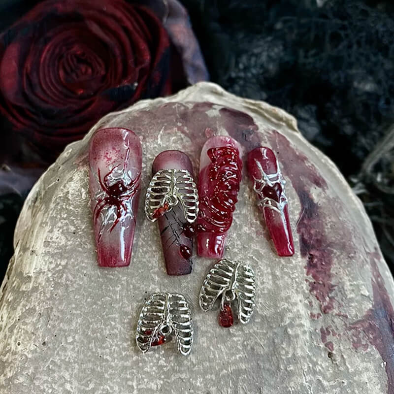 5pcs-skeleton-metal-charms-set-show