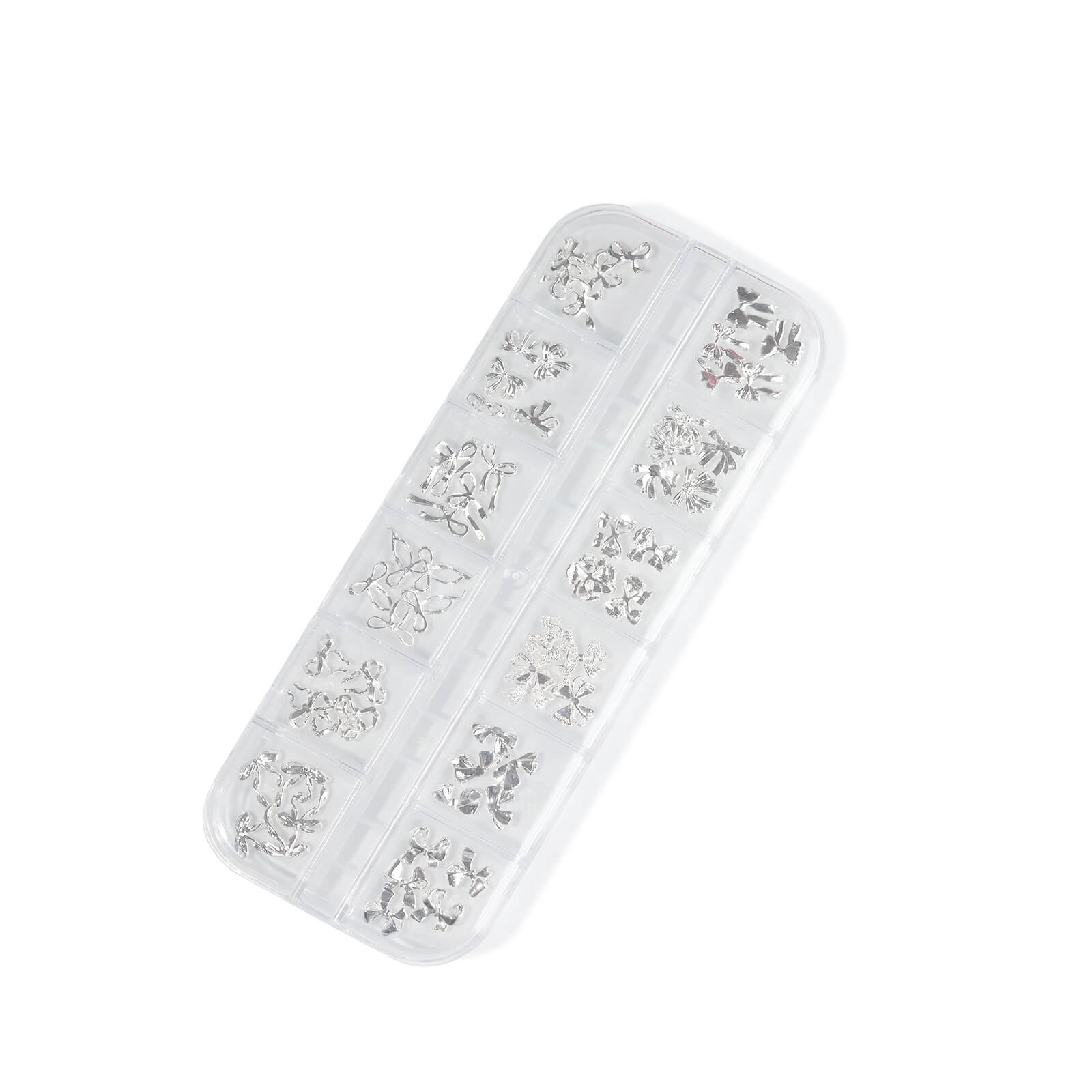 60pcs-metal-bow-nail-charms-set-silver