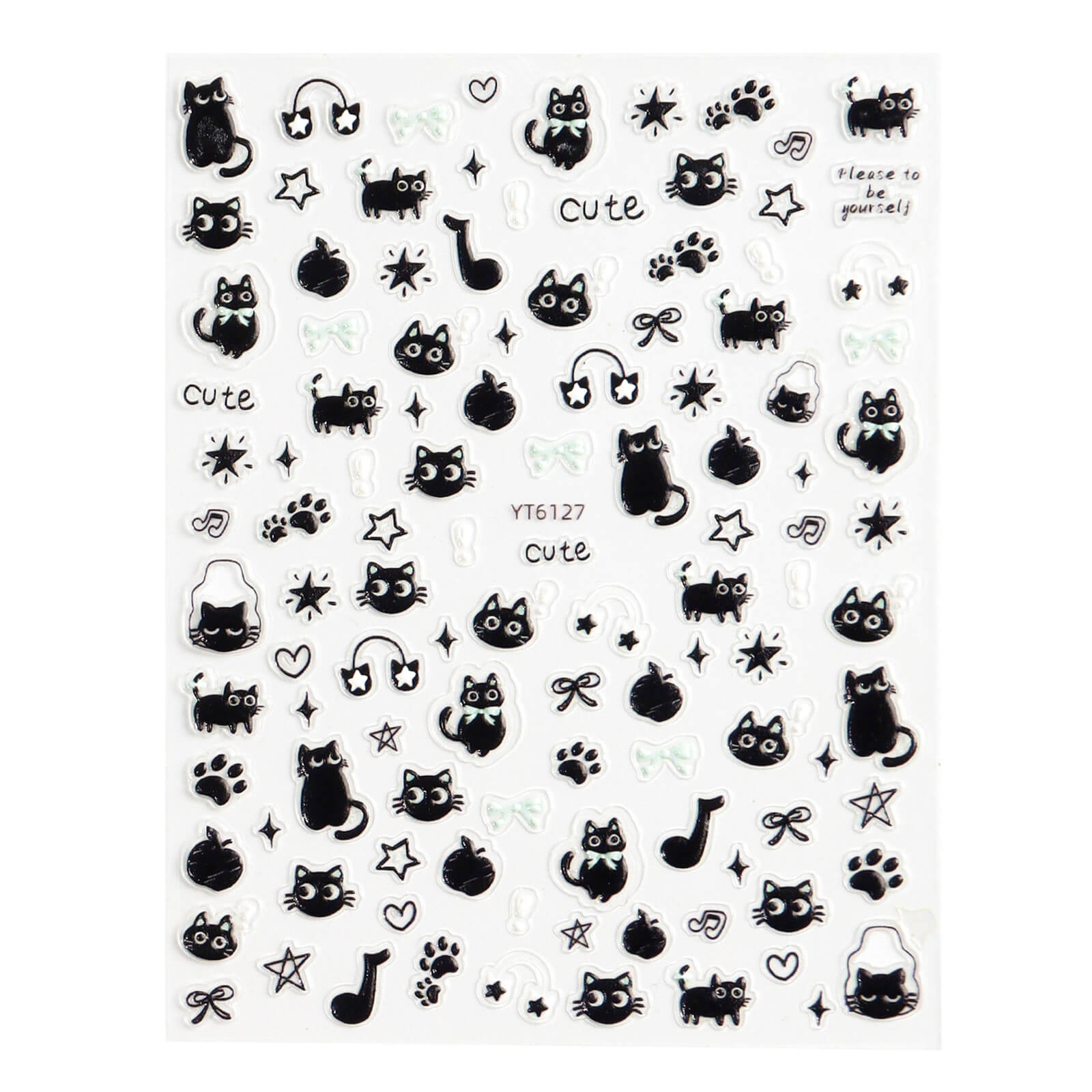 5D Nail Sticker-Animals