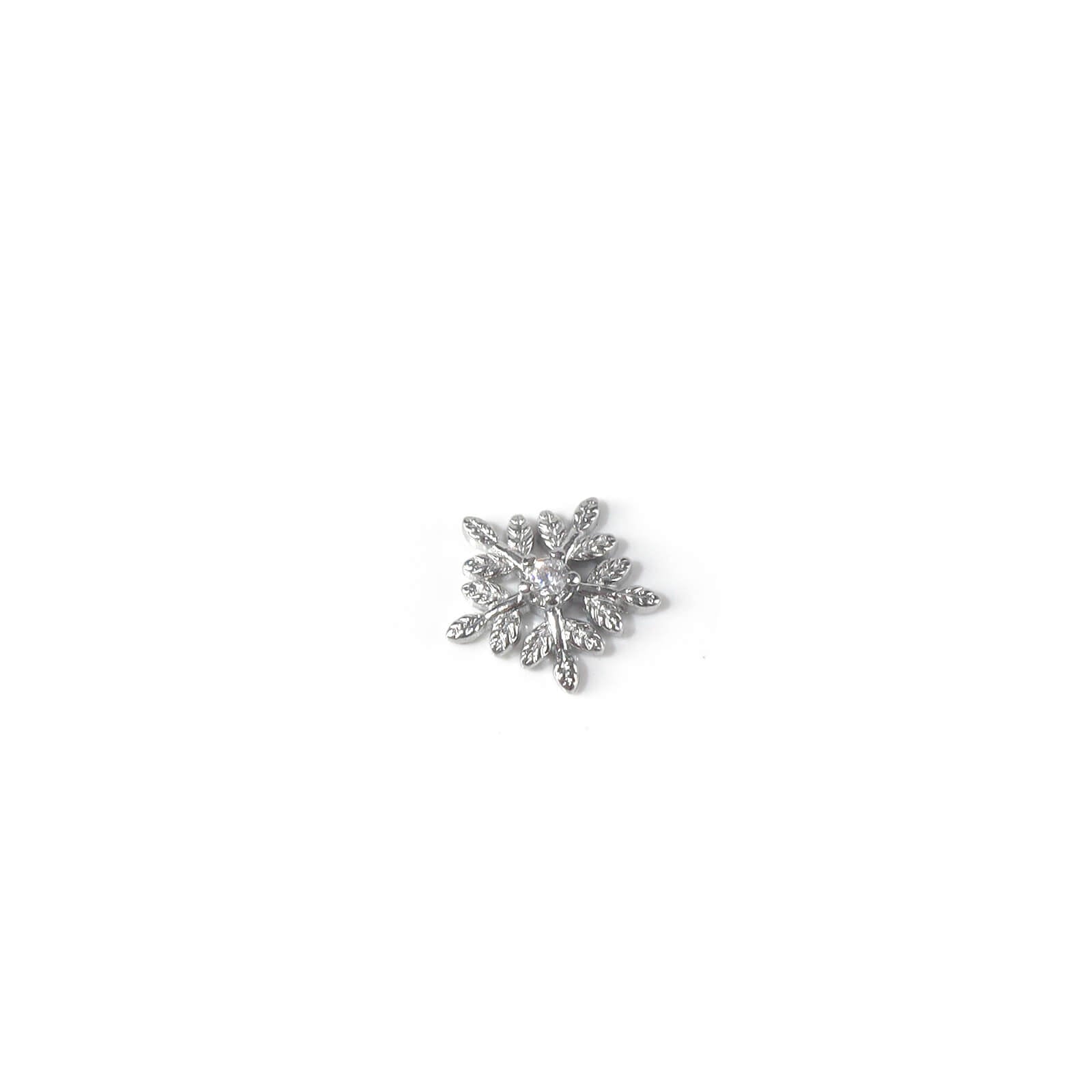 Snowflake Rhinestone Charms