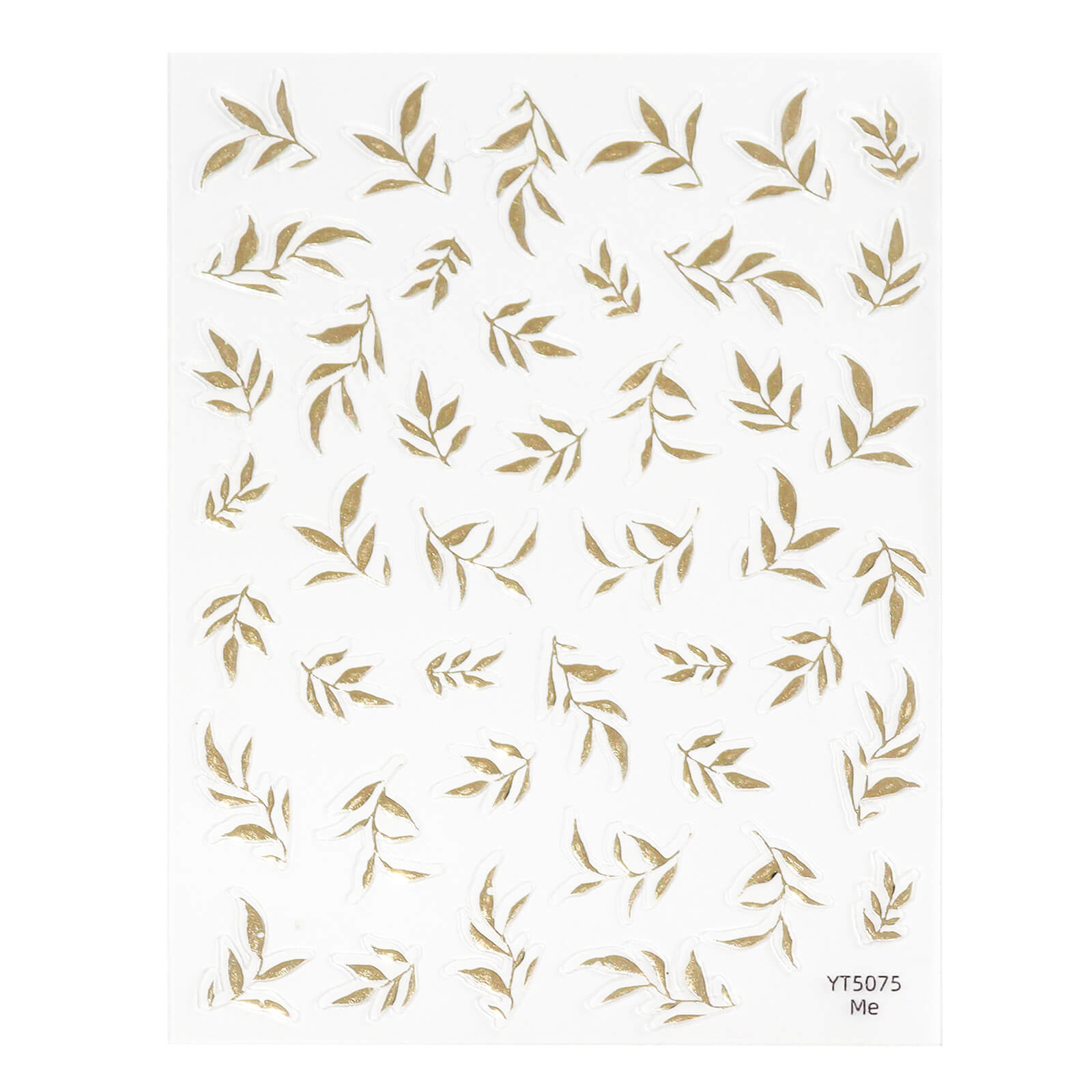 Nail Sticker-Gold Art