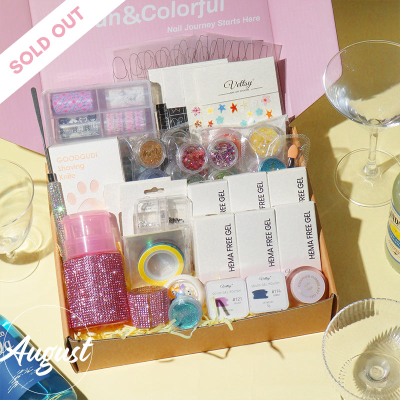 Monthly Subscription Nail Box-Deluxe
