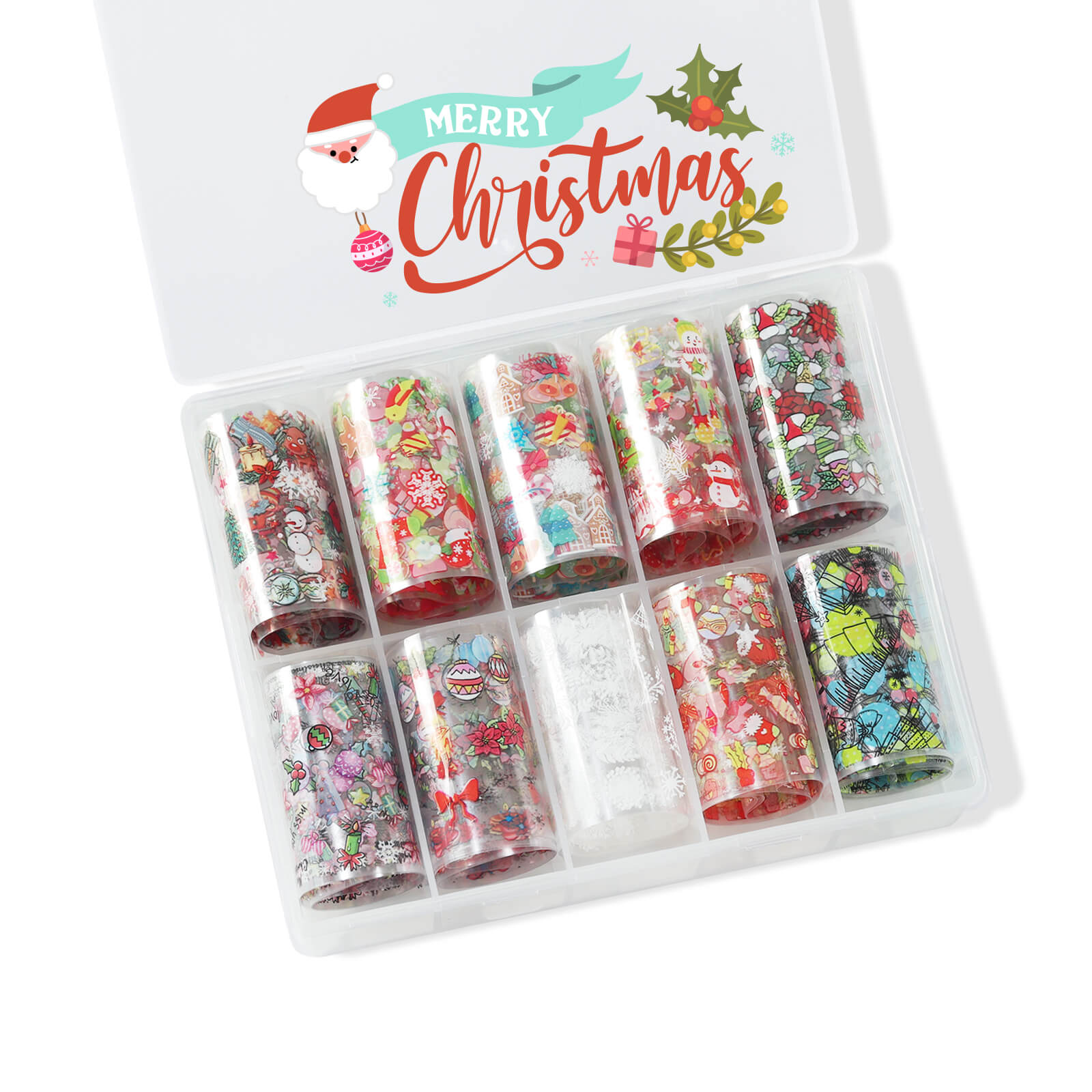 Colorful-Christmas-themed-transfer-foil-set