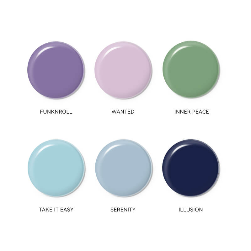 18 Autumn Hema-Free Gel Set