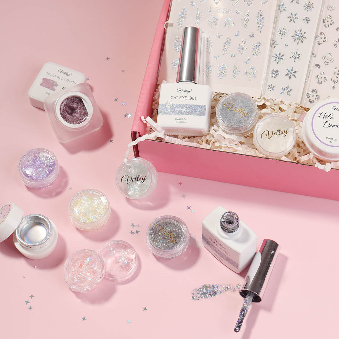 Holo-Nail-Tools-Products-Kit-Holographic-Nail-art-Set-show