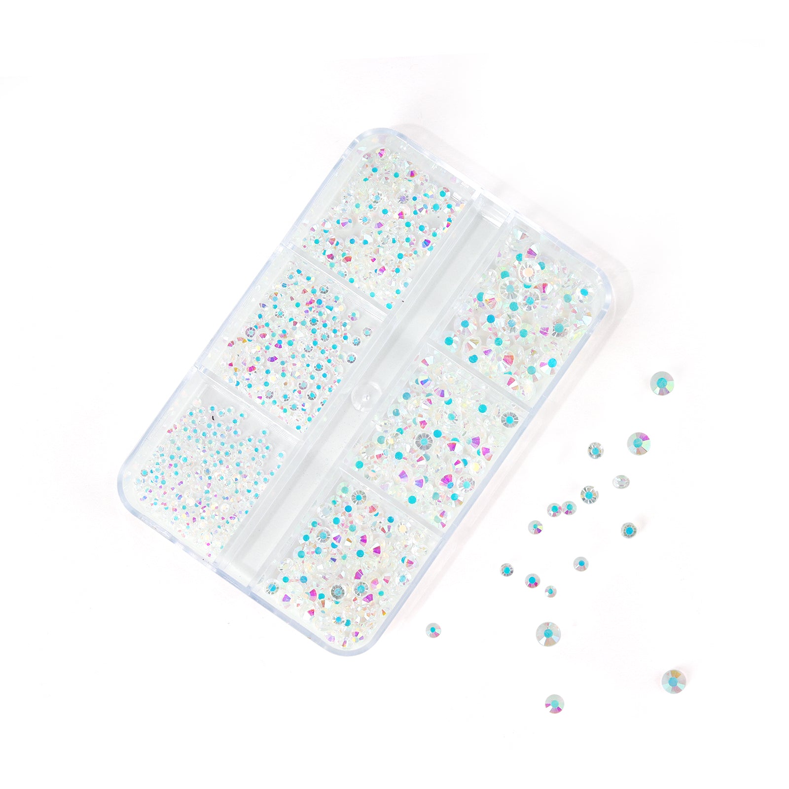 Round-rhinestone-6-grid-set-Aurora