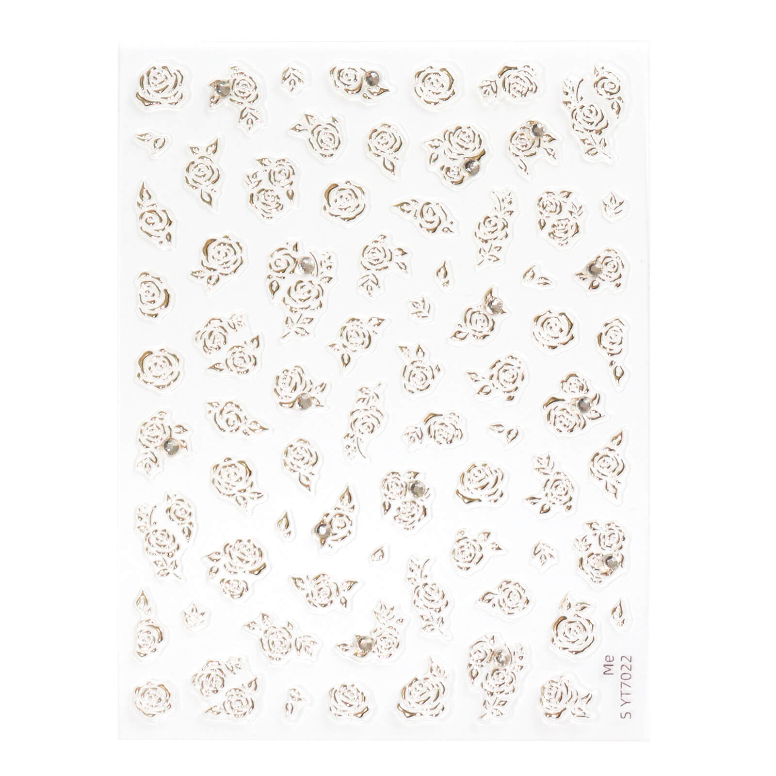 Self-adhesive-Nail-Art-Stickers-gold-Rose