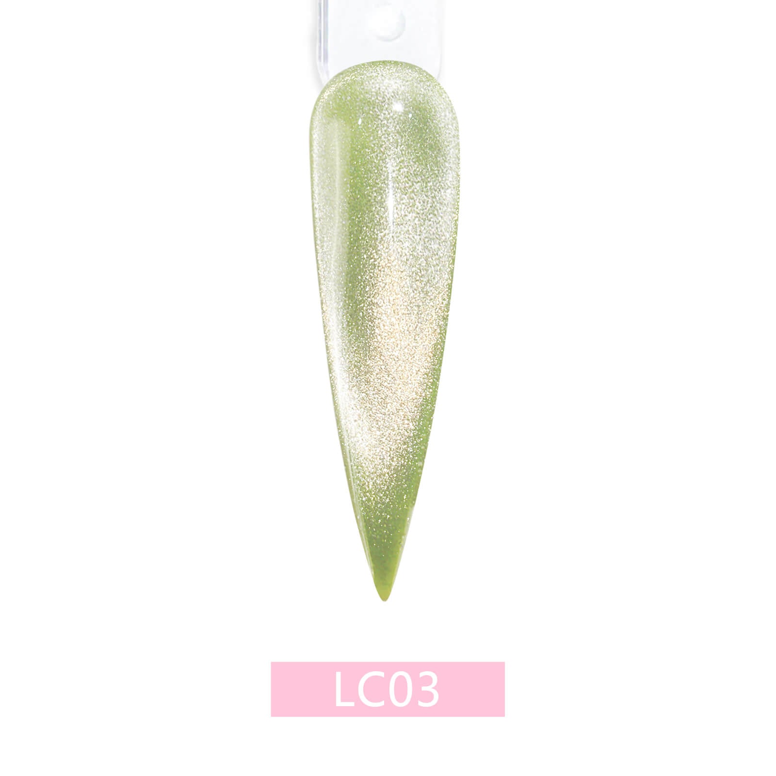 Vettsy Luminous Green cat eye gel for summer nails