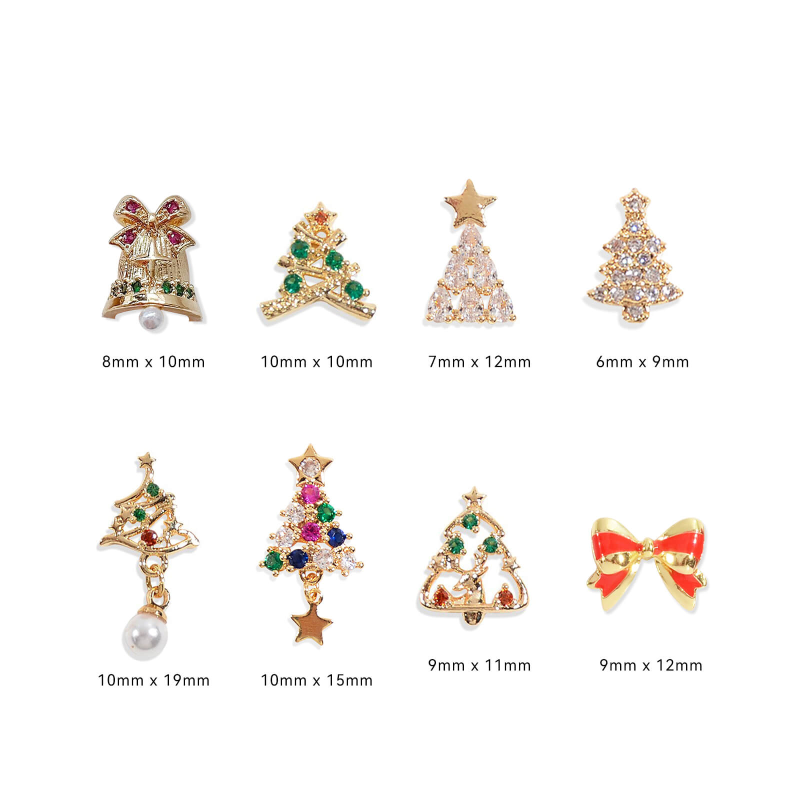 Christmas Tree Rhinestone