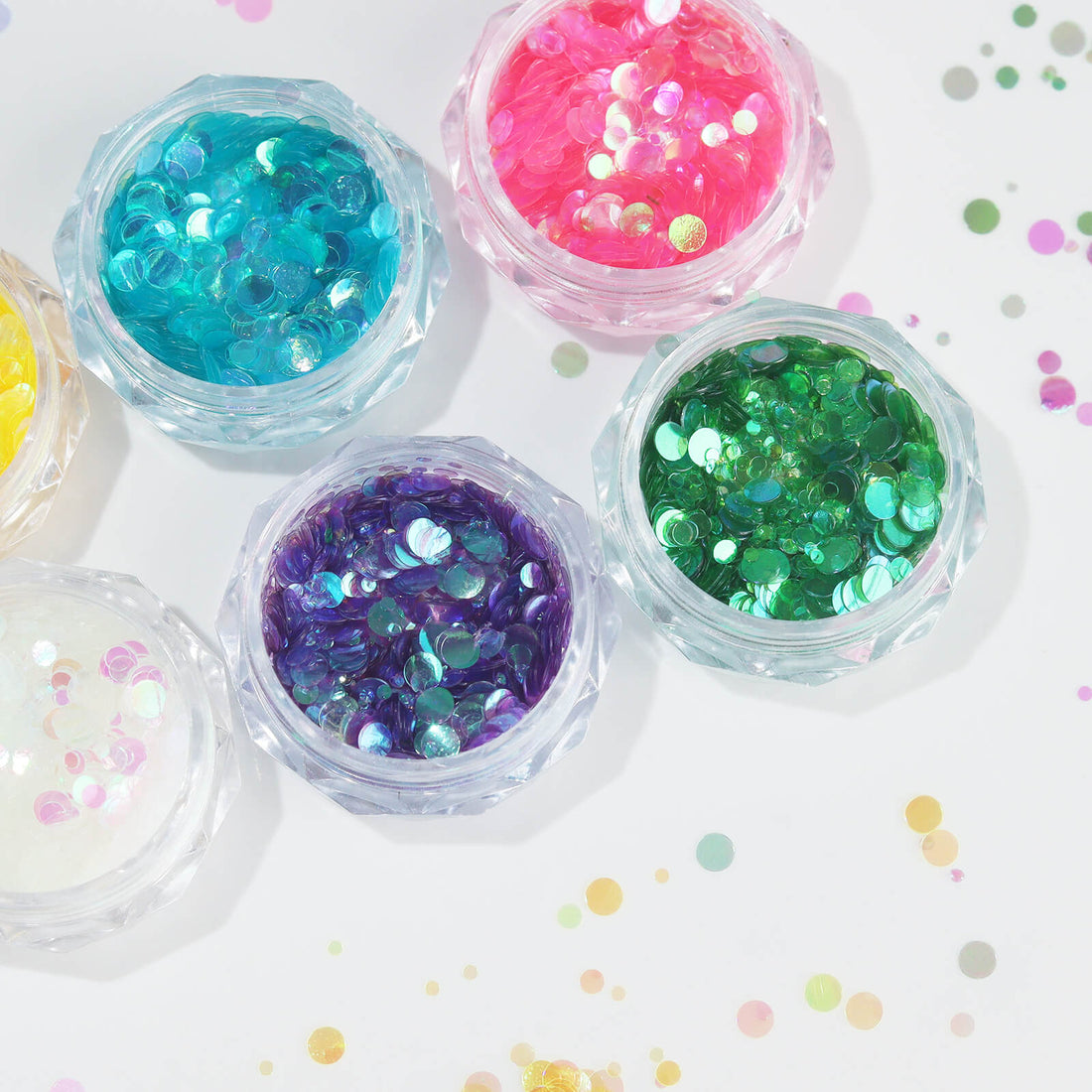 aurora-bubble-effect-round-dot-nail-glitter-set-show