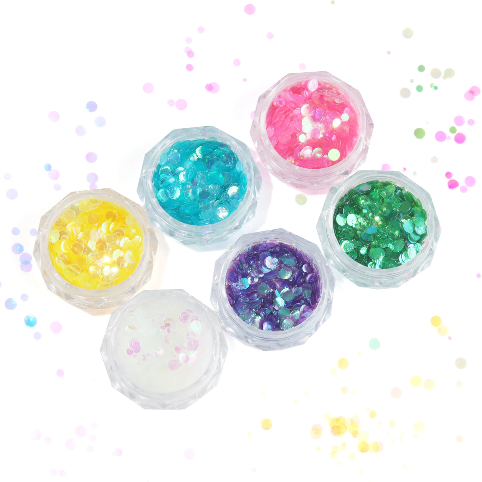 aurora-bubble-effect-round-dot-nail-glitter-set