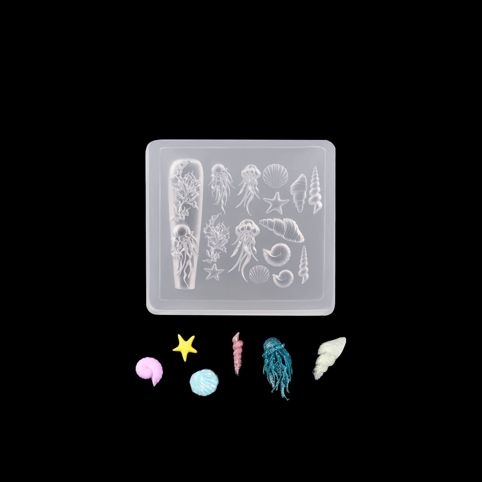 5D Nail Art Mold-Sea