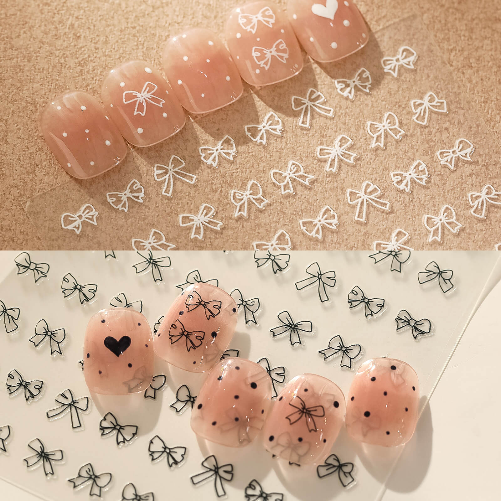 coquette-bow-nail-stickers-designs-show