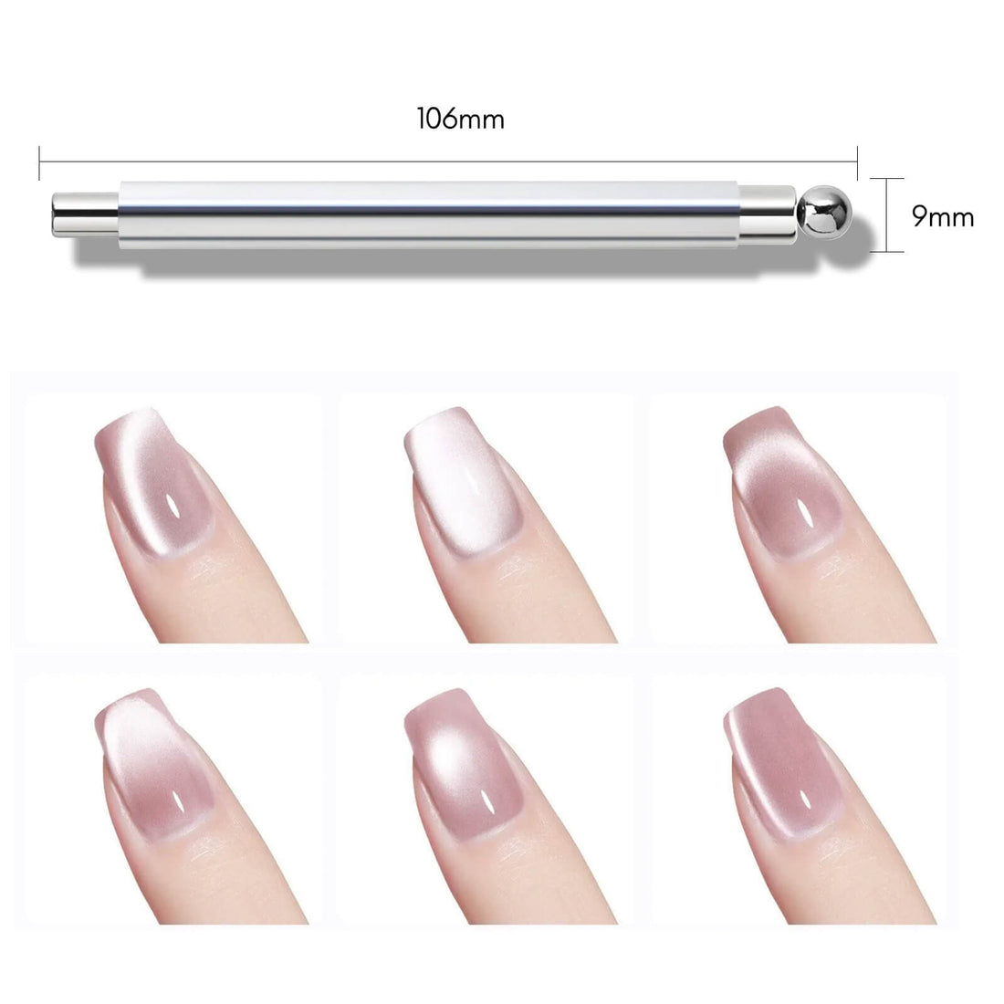 cylinder-bead-cat-eye-magnet-size