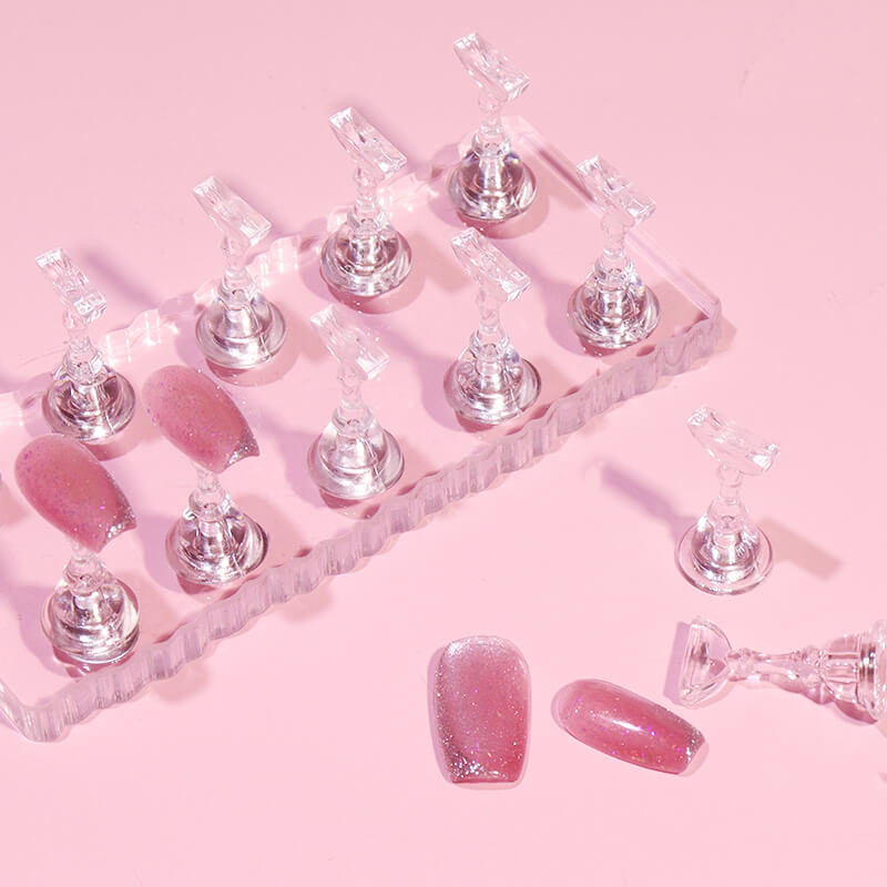 double-row-nail-stand-set-with-plastic-holders-show