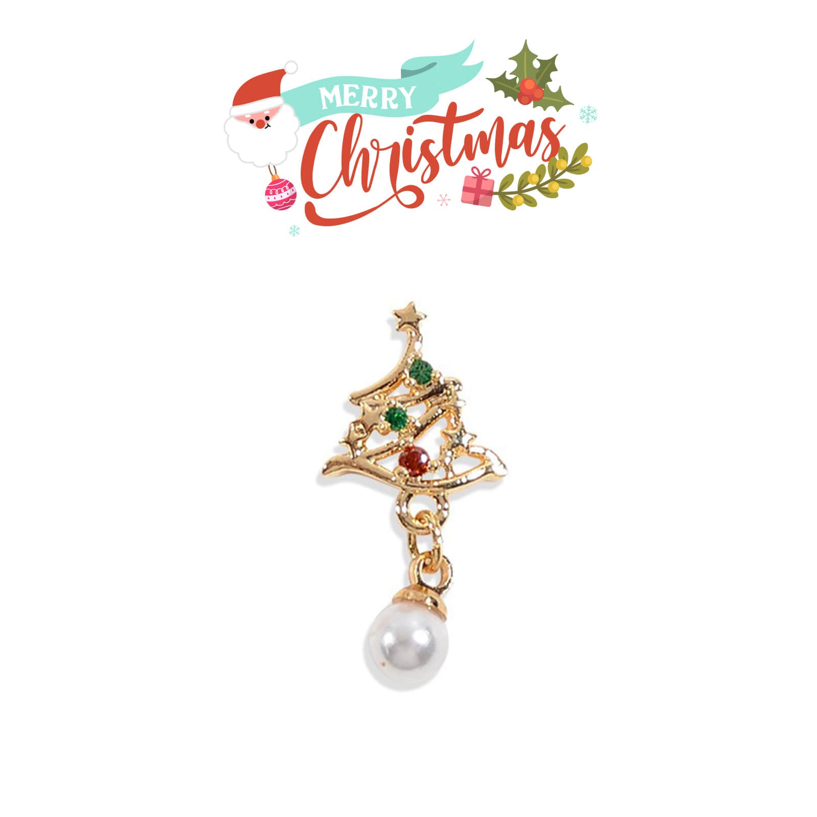 Christmas Tree Rhinestone