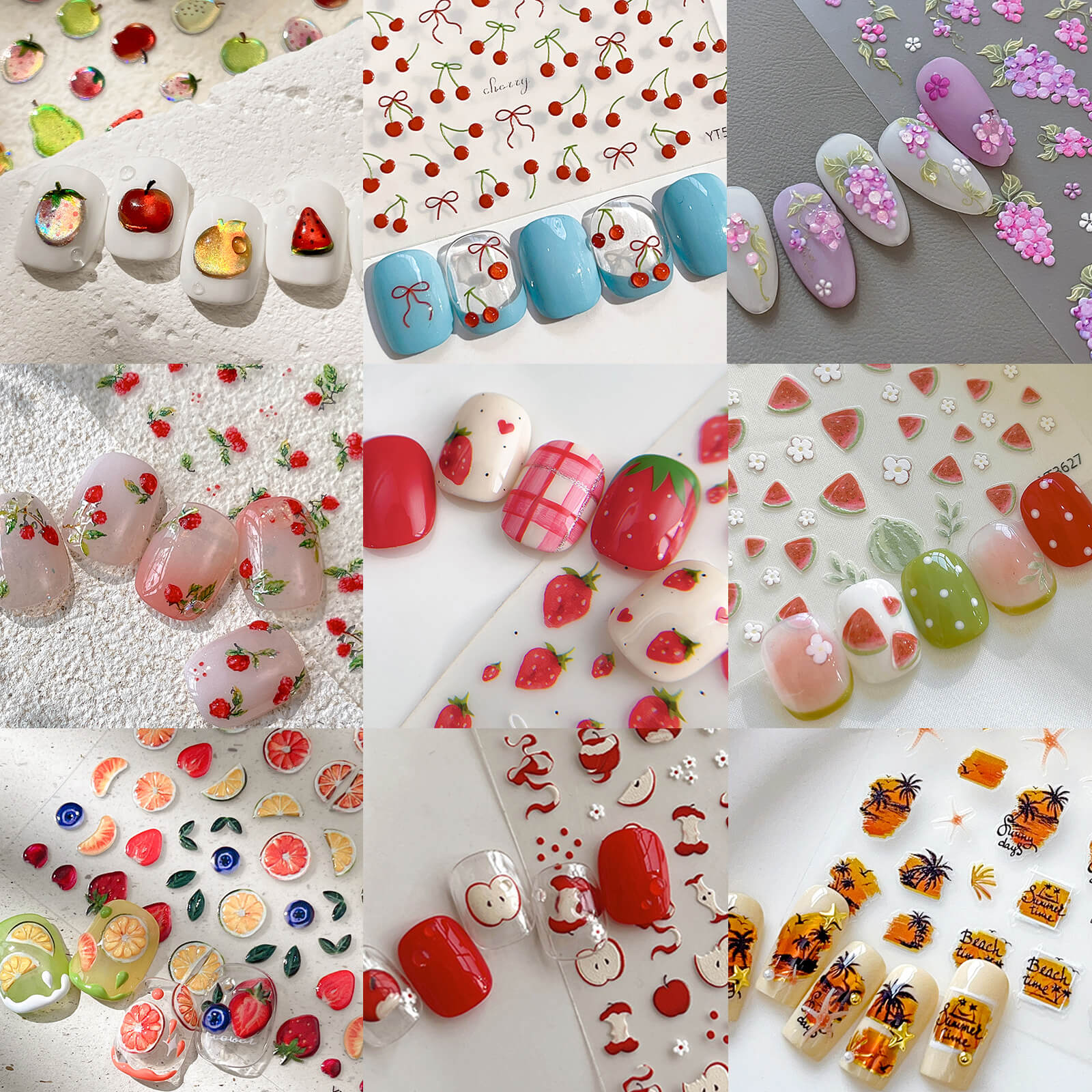 Nail Stickers-Fruits