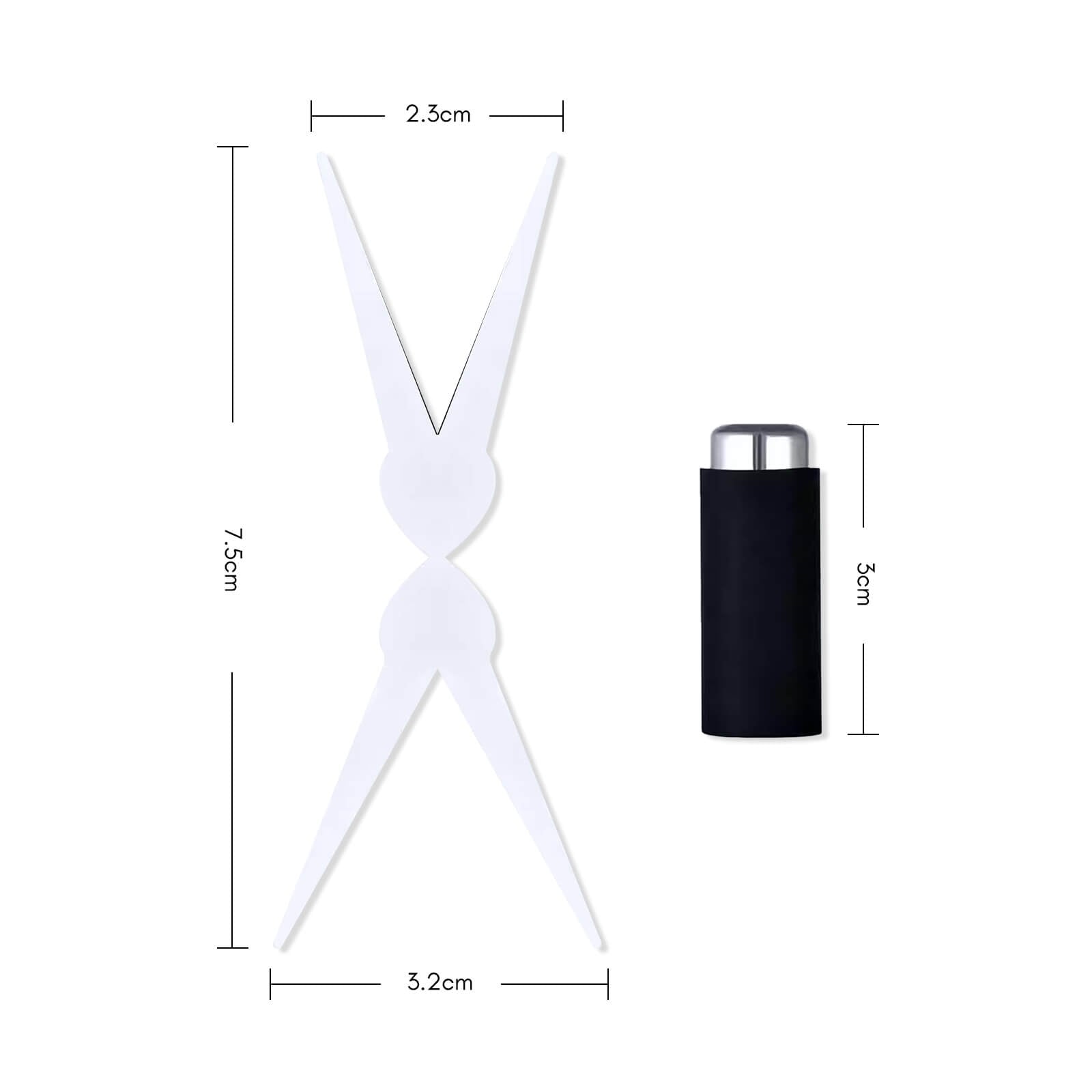 french-cat-eye-magnet-size