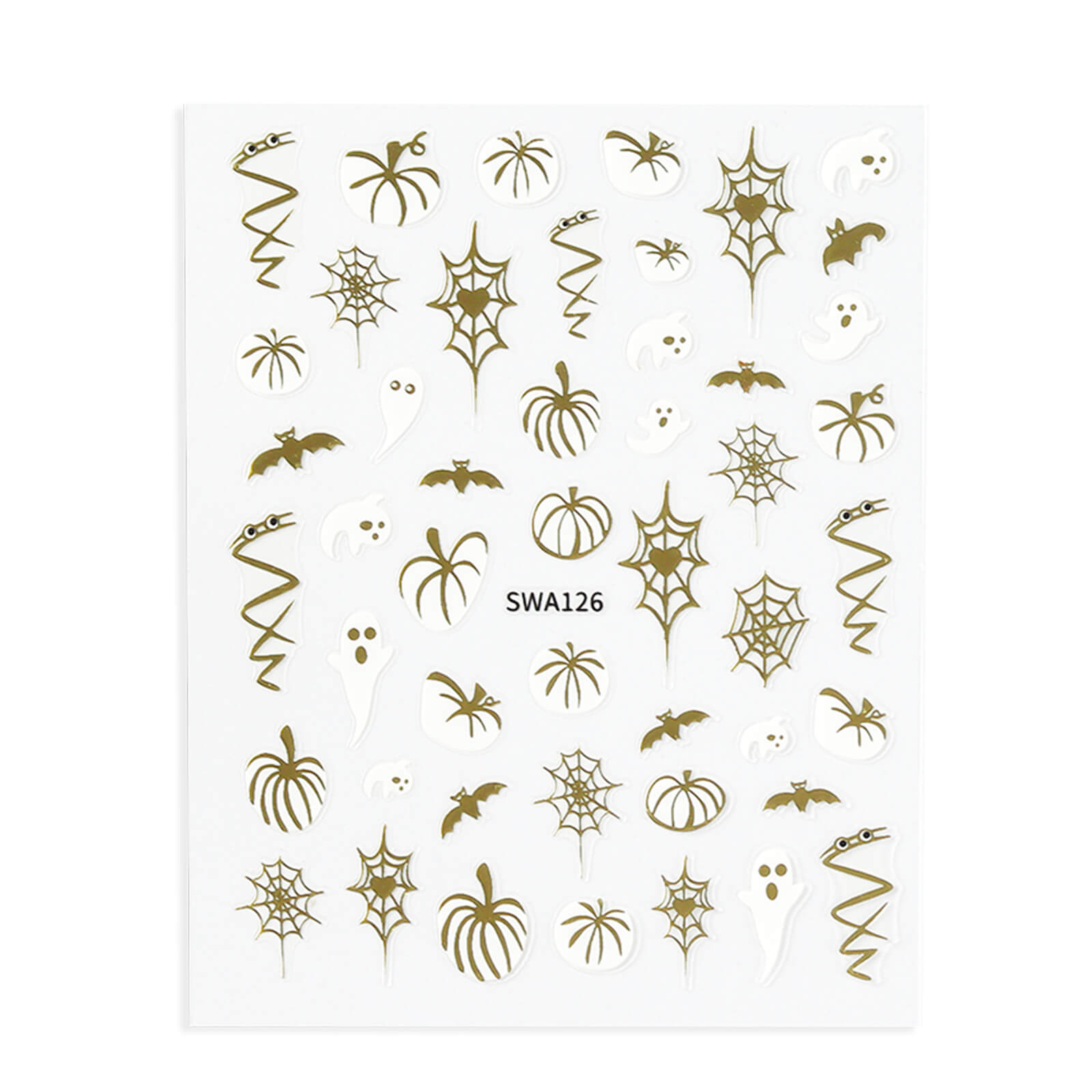 halloween-nail-sticker-colorful-gold-spiderweb