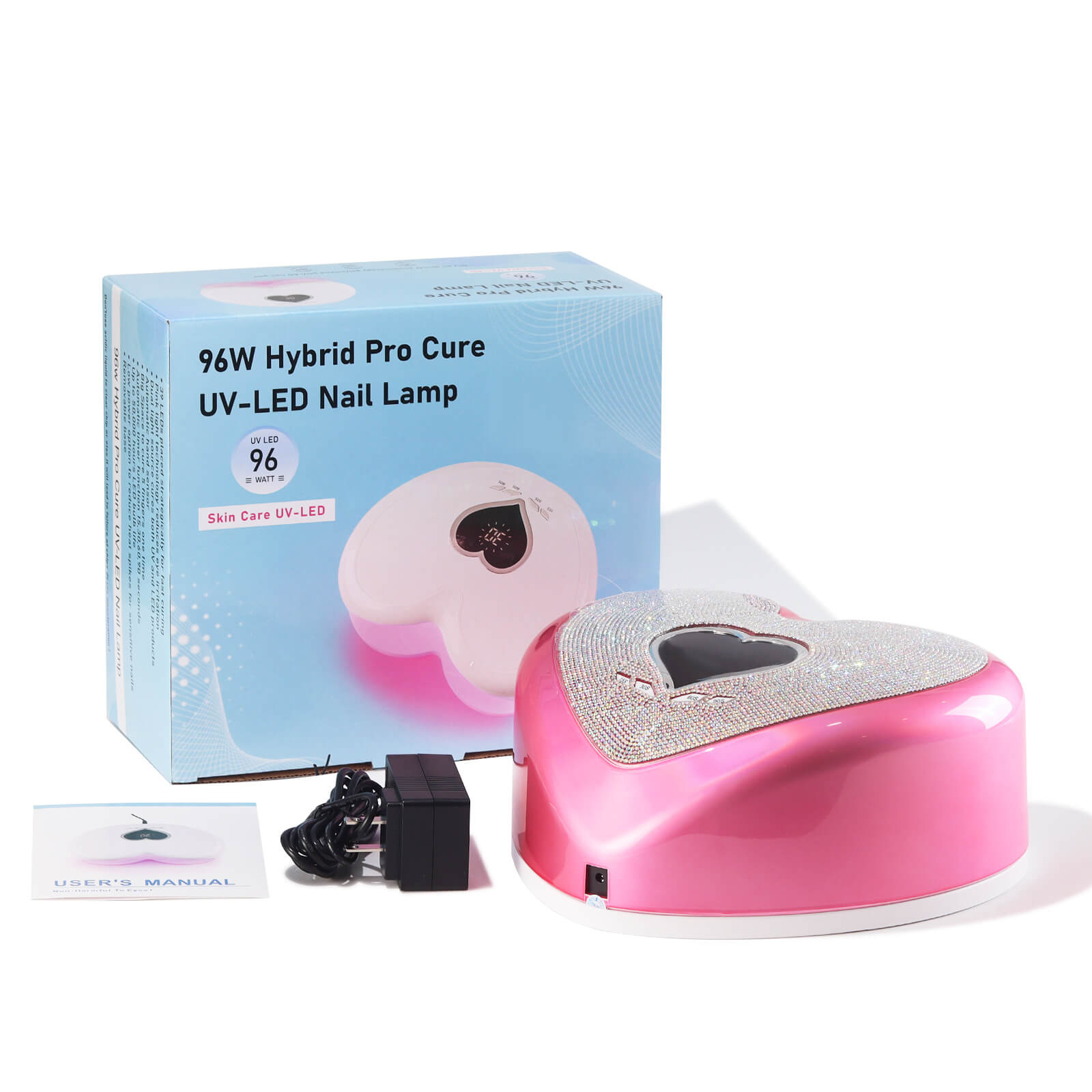 Lámpara de uñas UV/LED profesional de 48 W