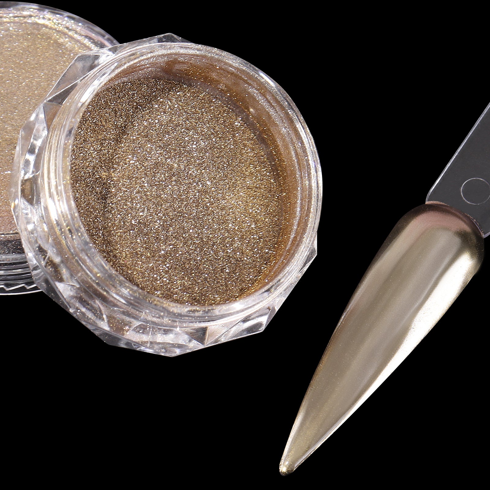 0.3g Solid Mirror Nail Powder Glitter Metallic Chrome Pigment Manicure Decor