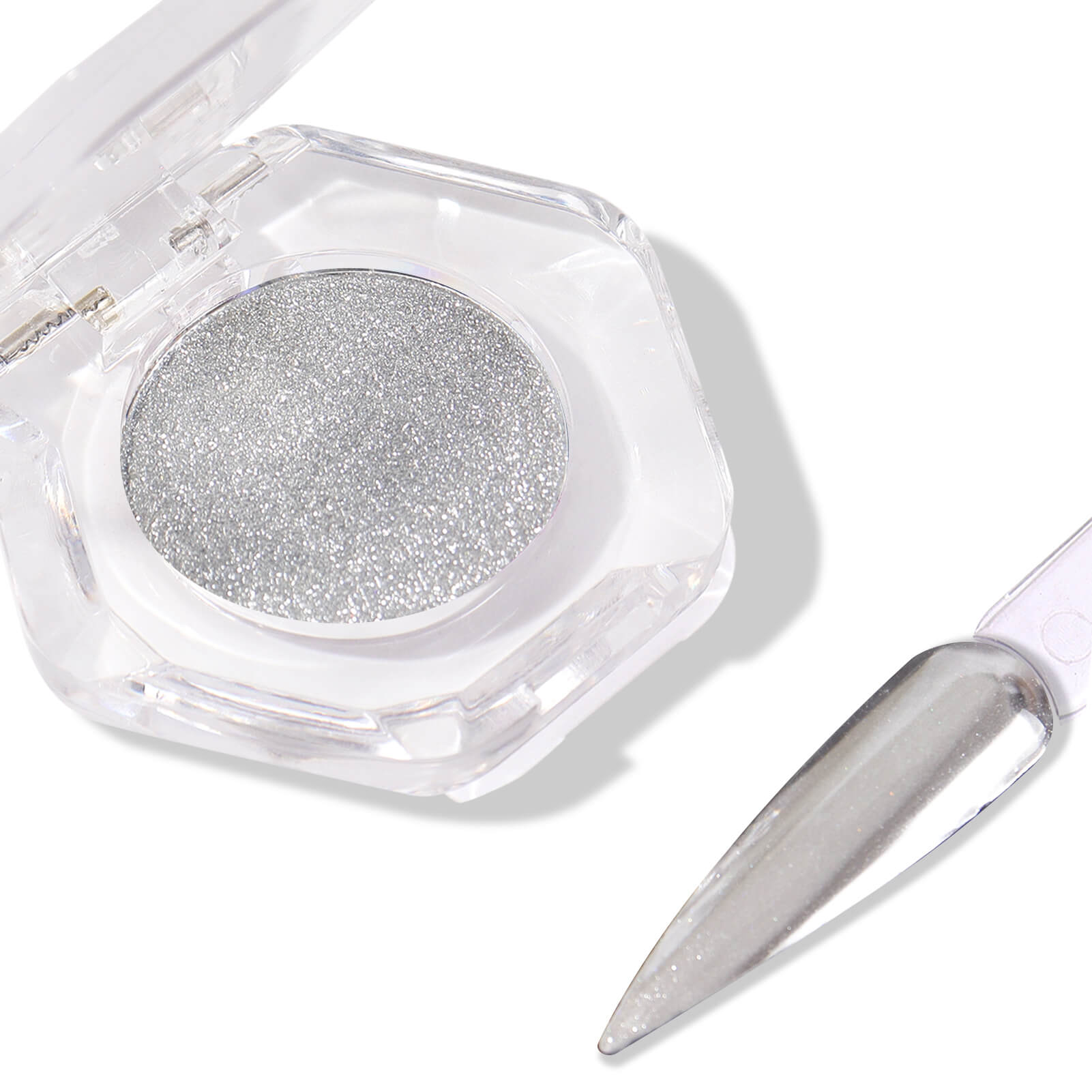 Silver Mirror Chrome Nail Pigment Powder – Dipnotic Nails