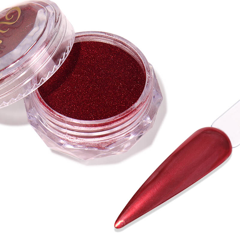 nail-art-mirror-chrome-powder-red