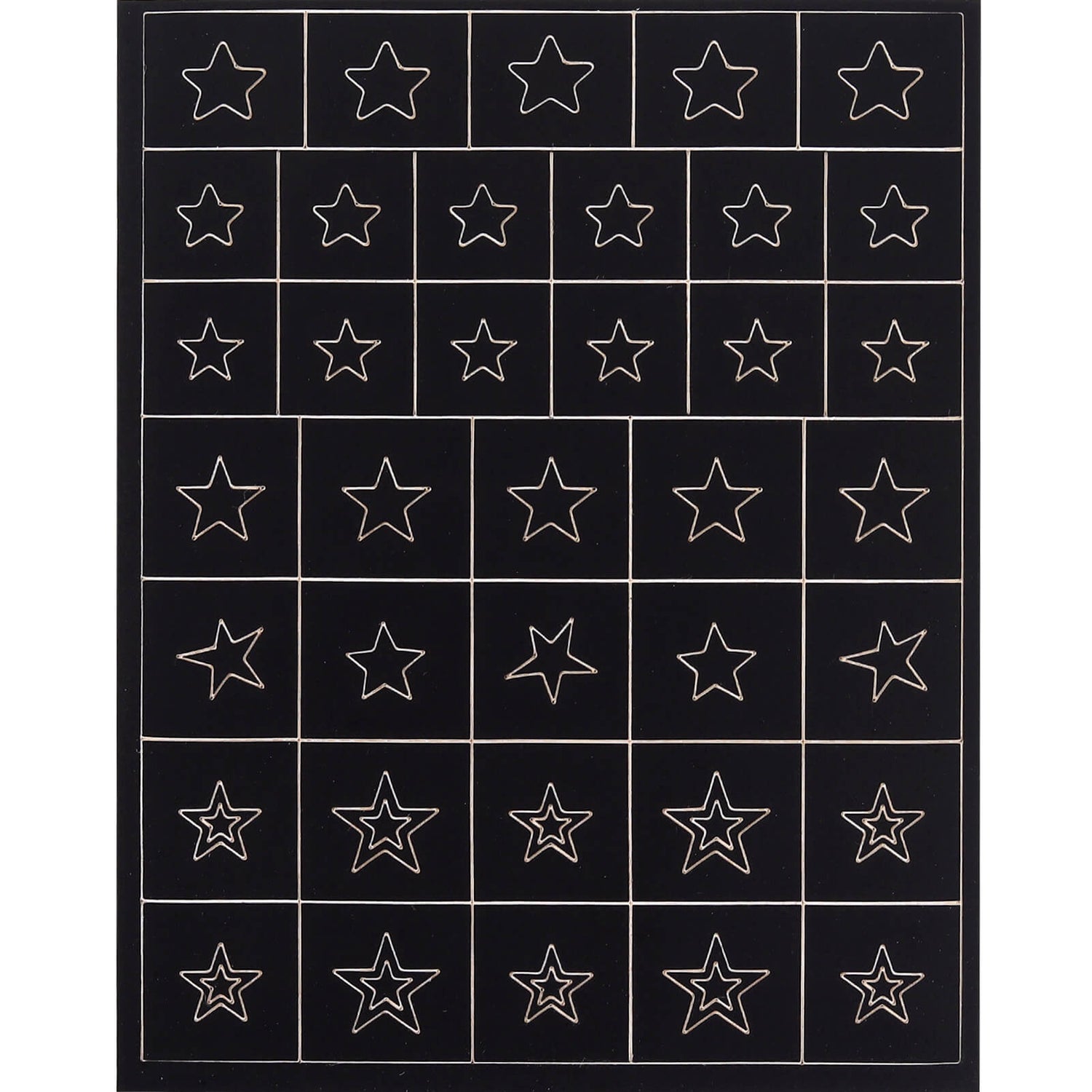 nail-art-sticker-cat-spray-stickers-hollow-Pentagram