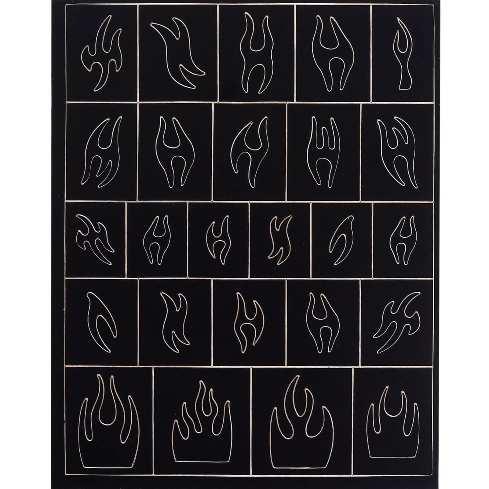 nail-art-sticker-cat-spray-stickers-hollow-flame