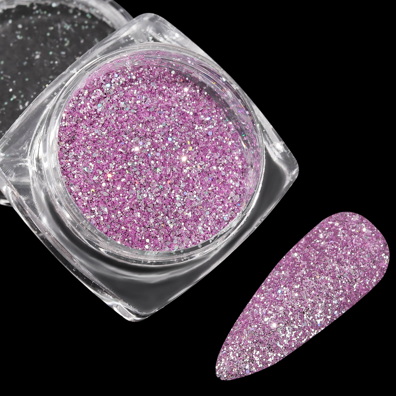 nail-art-sugar-purple-crystal-glitter