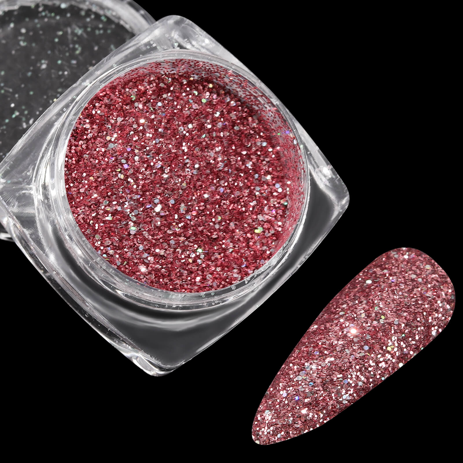 nail-art-sugar-red-crystal-glitters