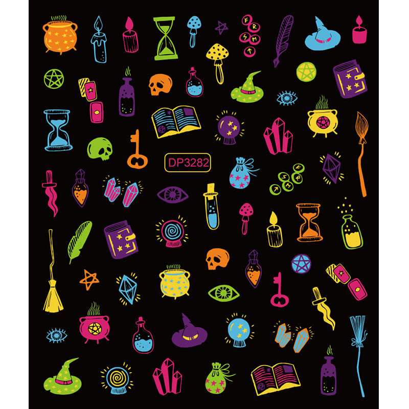 neon-halloween-nail-art-stickers-self-adhesive-nail-sticker-82